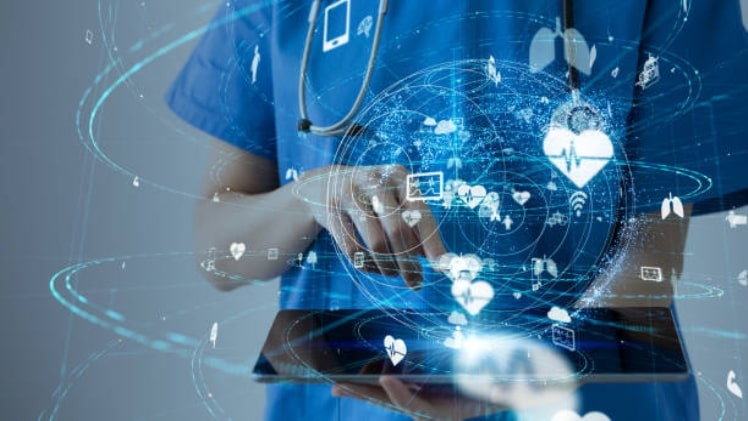How is digital technology used in healthcare?