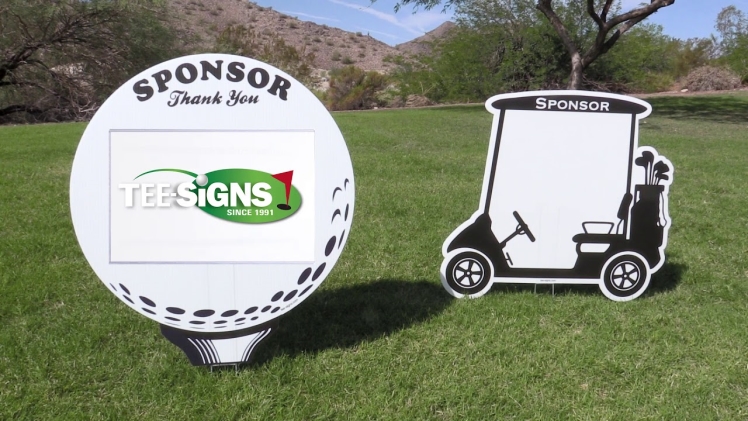 Signs For Golf Hole Sponsors